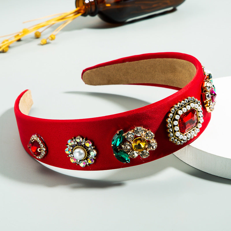 New Baroque Glamour Rhinestone Headband
