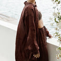 2023 Summer Cotton-Linen Two-Piece Women's Set