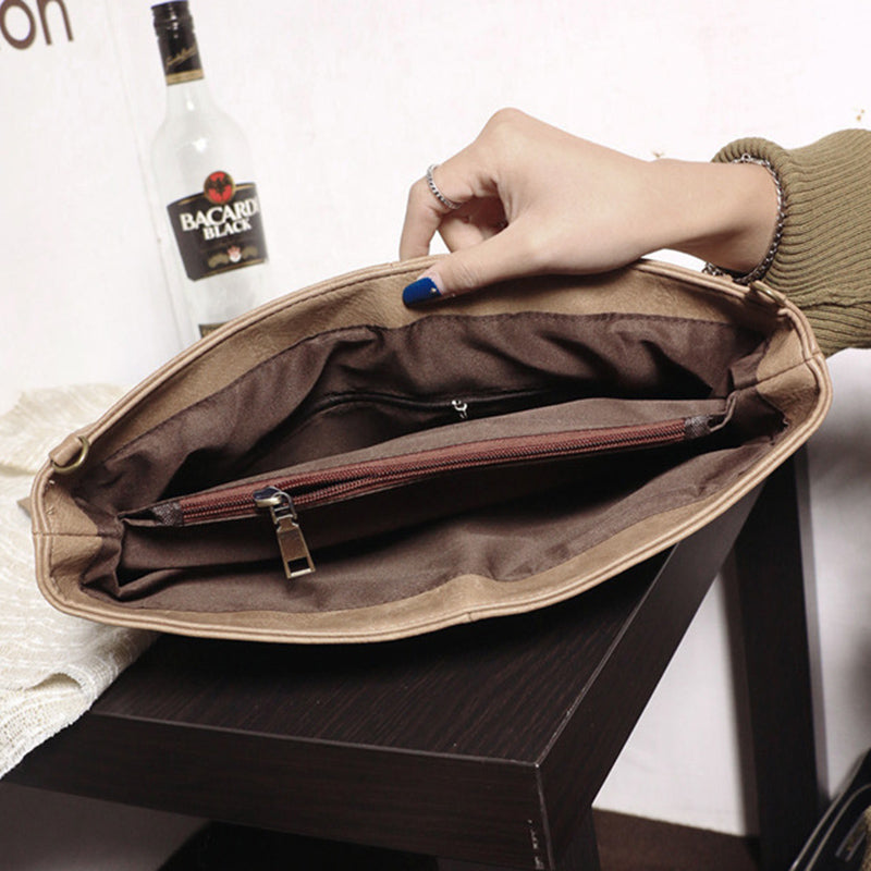PU Leather Crossbody Clutch Bag for Women