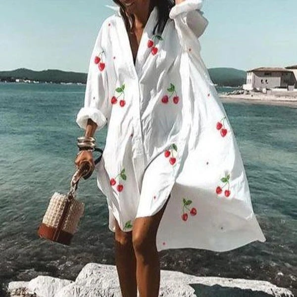 Summer Super Comfy Women's Fashion Printed Plus Size Dress