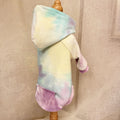 Tie-Dye Sweater for Pets Fashion Trend.