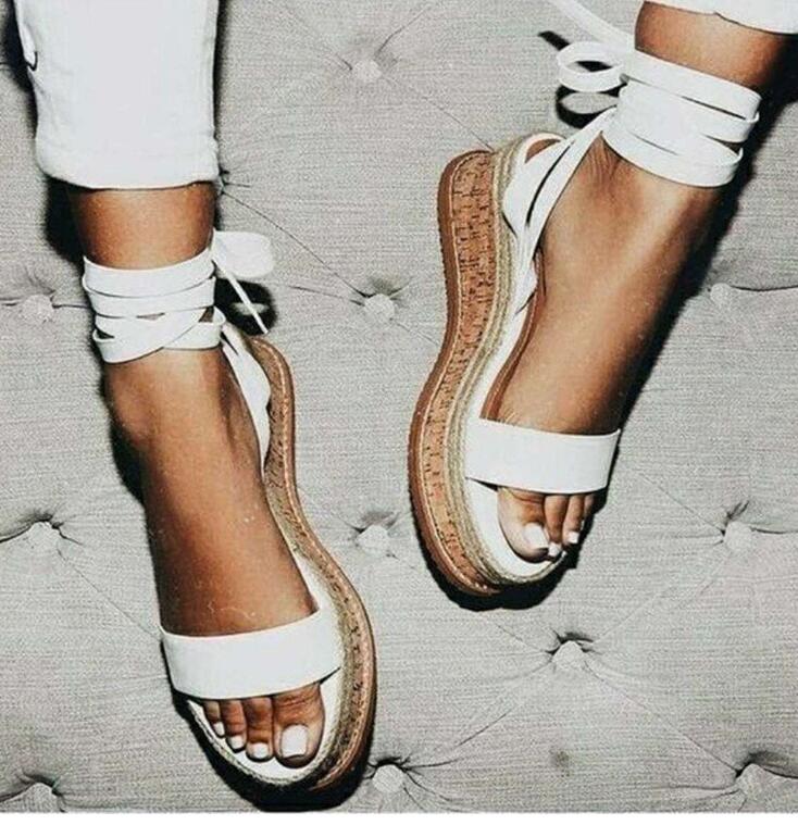 Women’s Strappy Platform Sandals( multi colors)