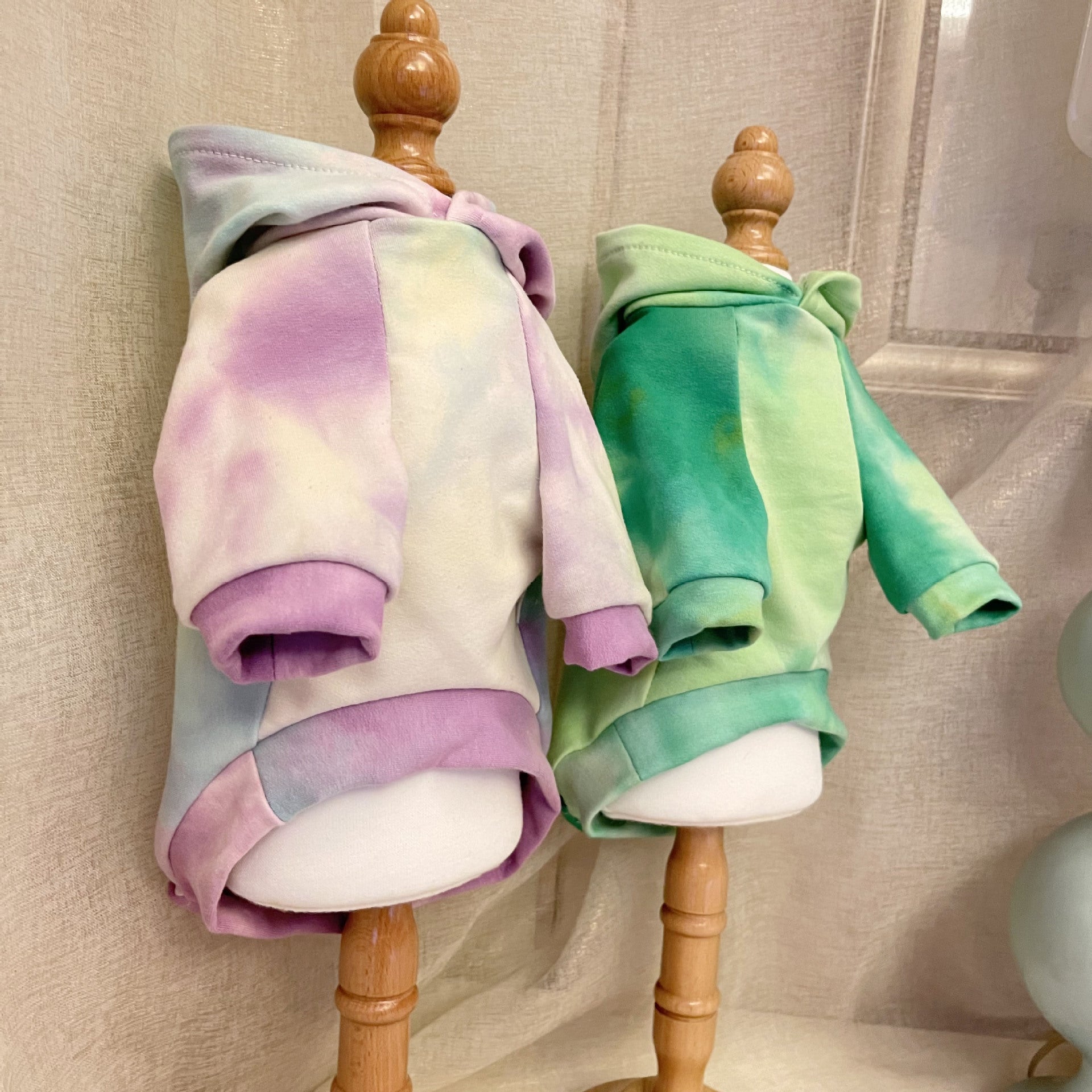 Tie-Dye Sweater for Pets Fashion Trend.