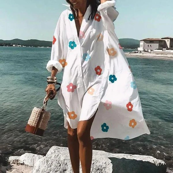 Summer Super Comfy Women's Fashion Printed Plus Size Dress