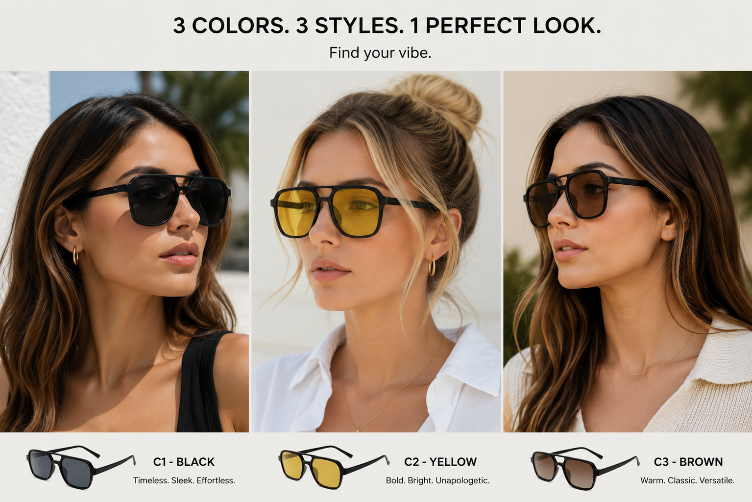 The Milani Luxe Frames (One Piece)