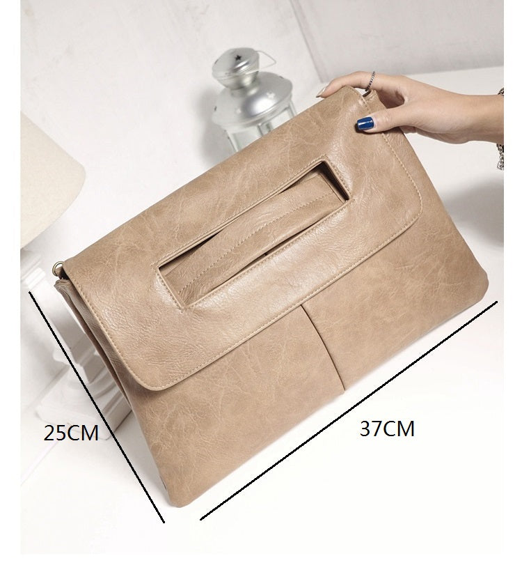 PU Leather Crossbody Clutch Bag for Women