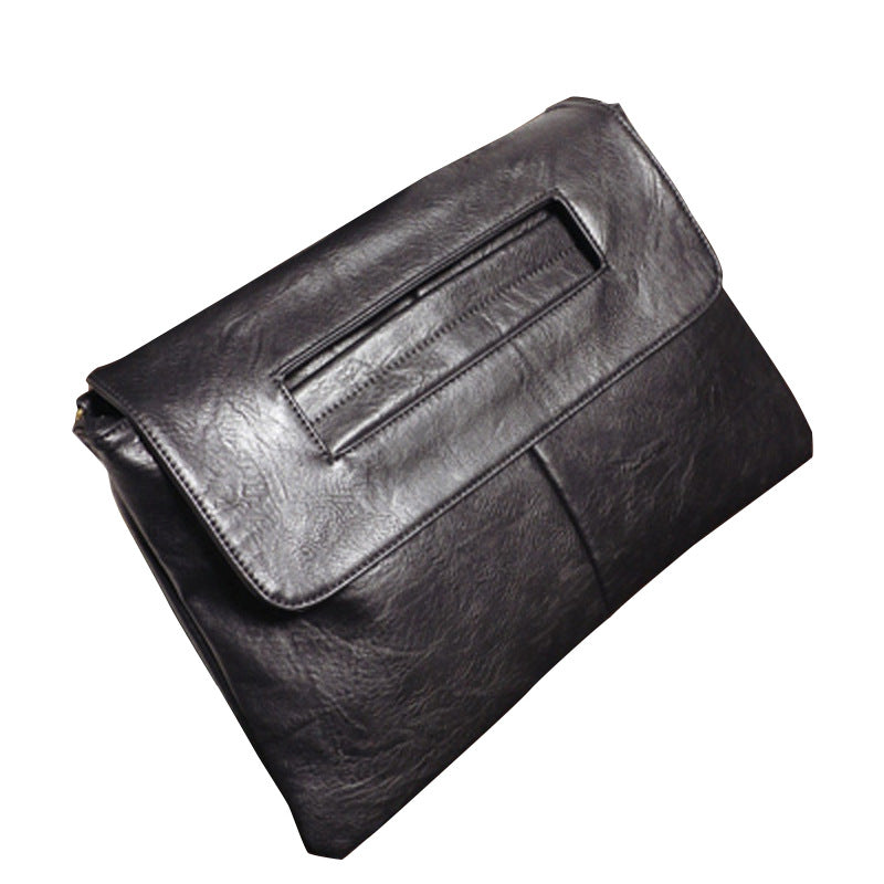 Ladies PU Leather Crossbody Handbag and Clutch Bag