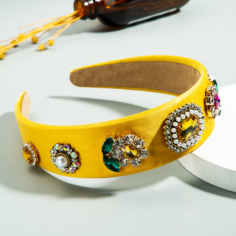 New Baroque Glamour Rhinestone Headband