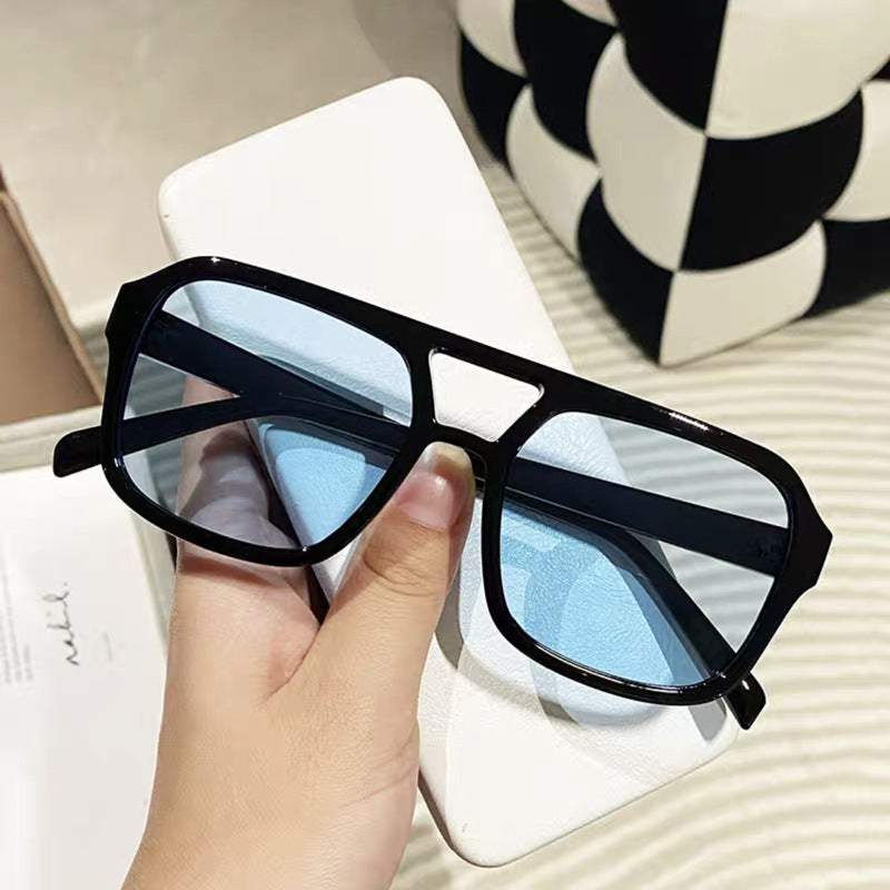 Vintage Oversized Yellow Sunglasses for Women (multi colors)