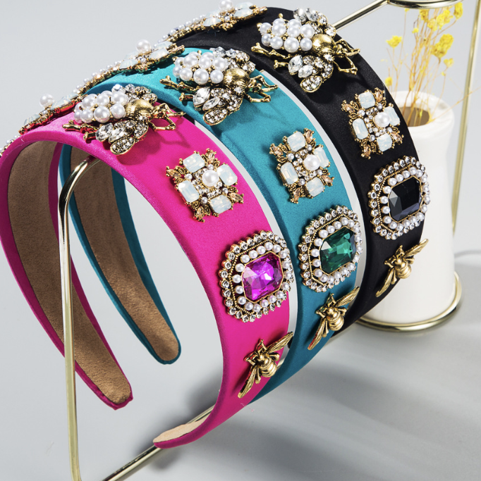 New Baroque Glamour Rhinestone Headband
