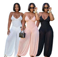 CALEE Noir Luxe Jumpsuit (multi color)