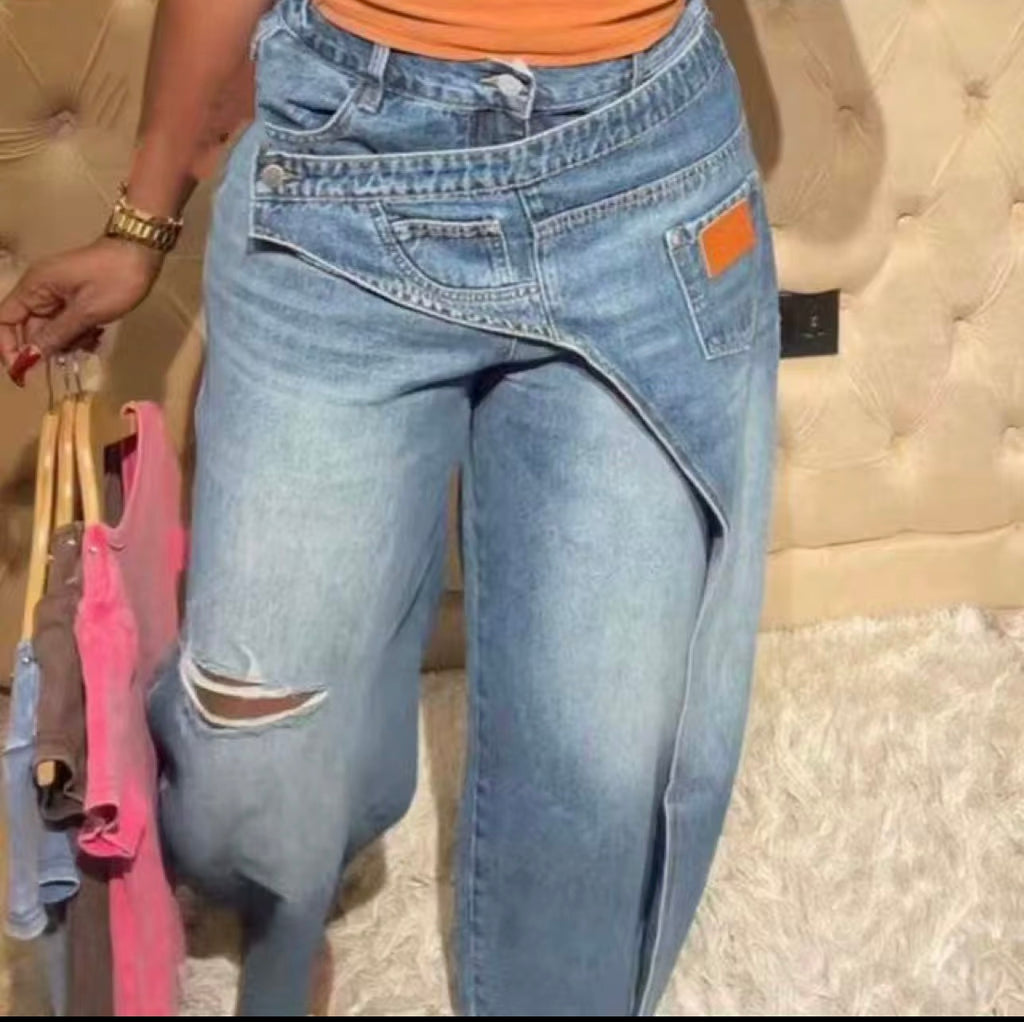 Urban Edge Wrap Jeans