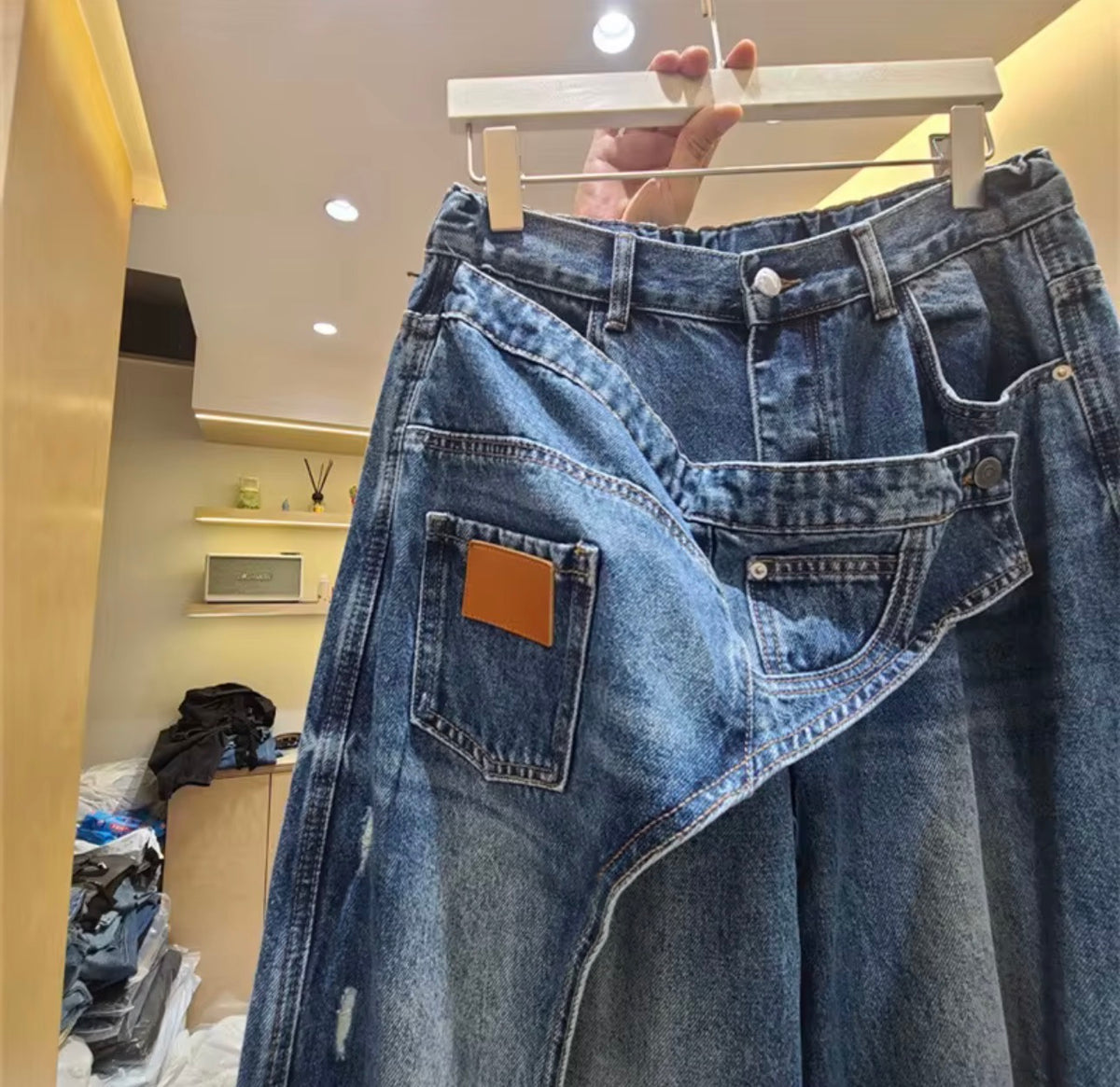 Urban Edge Wrap Jeans