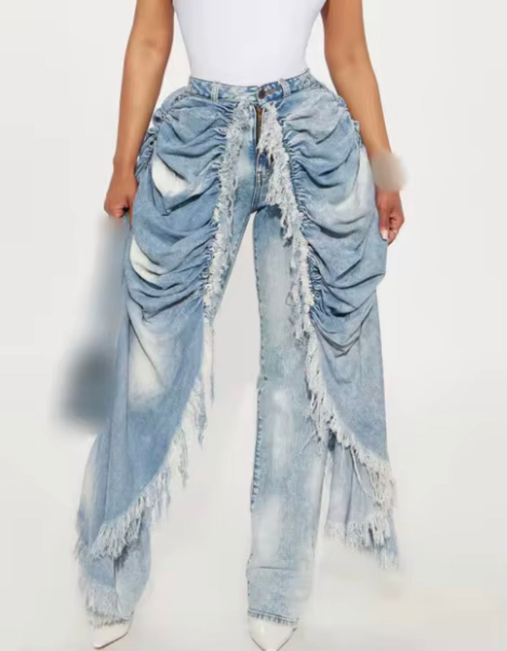 The Cascade Fringe Jeans