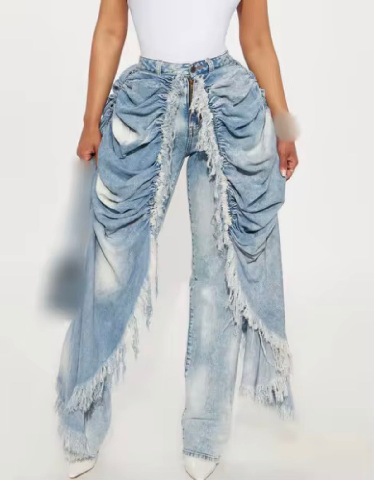 The Cascade Fringe Jeans