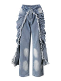 The Cascade Fringe Jeans
