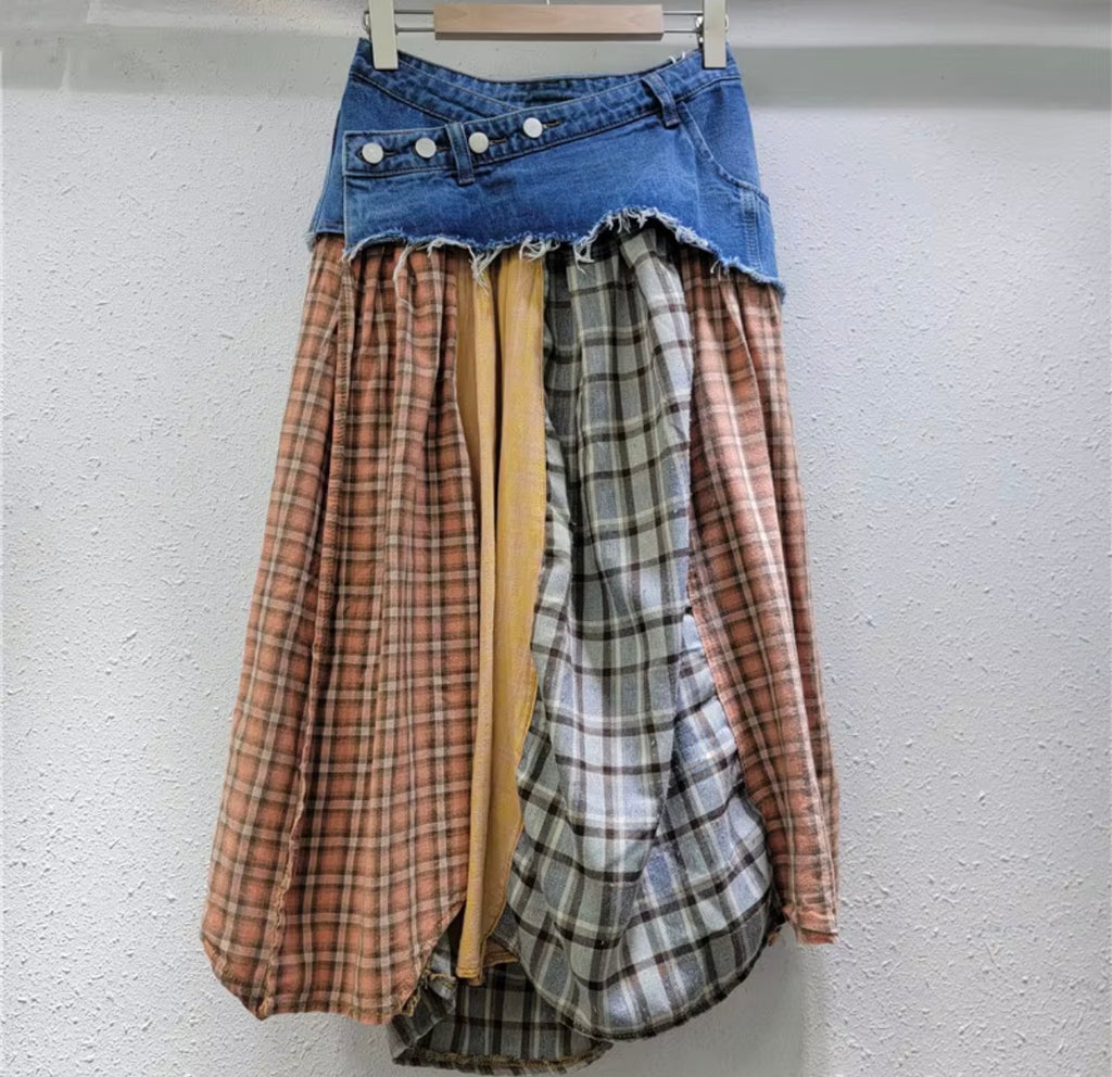 The Plaid Rebellion Skirt