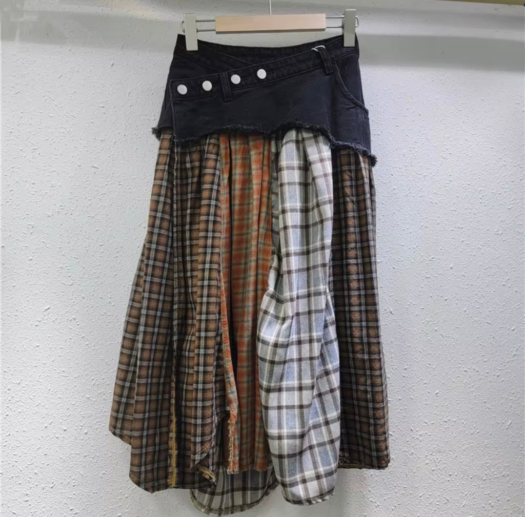 The Plaid Rebellion Skirt