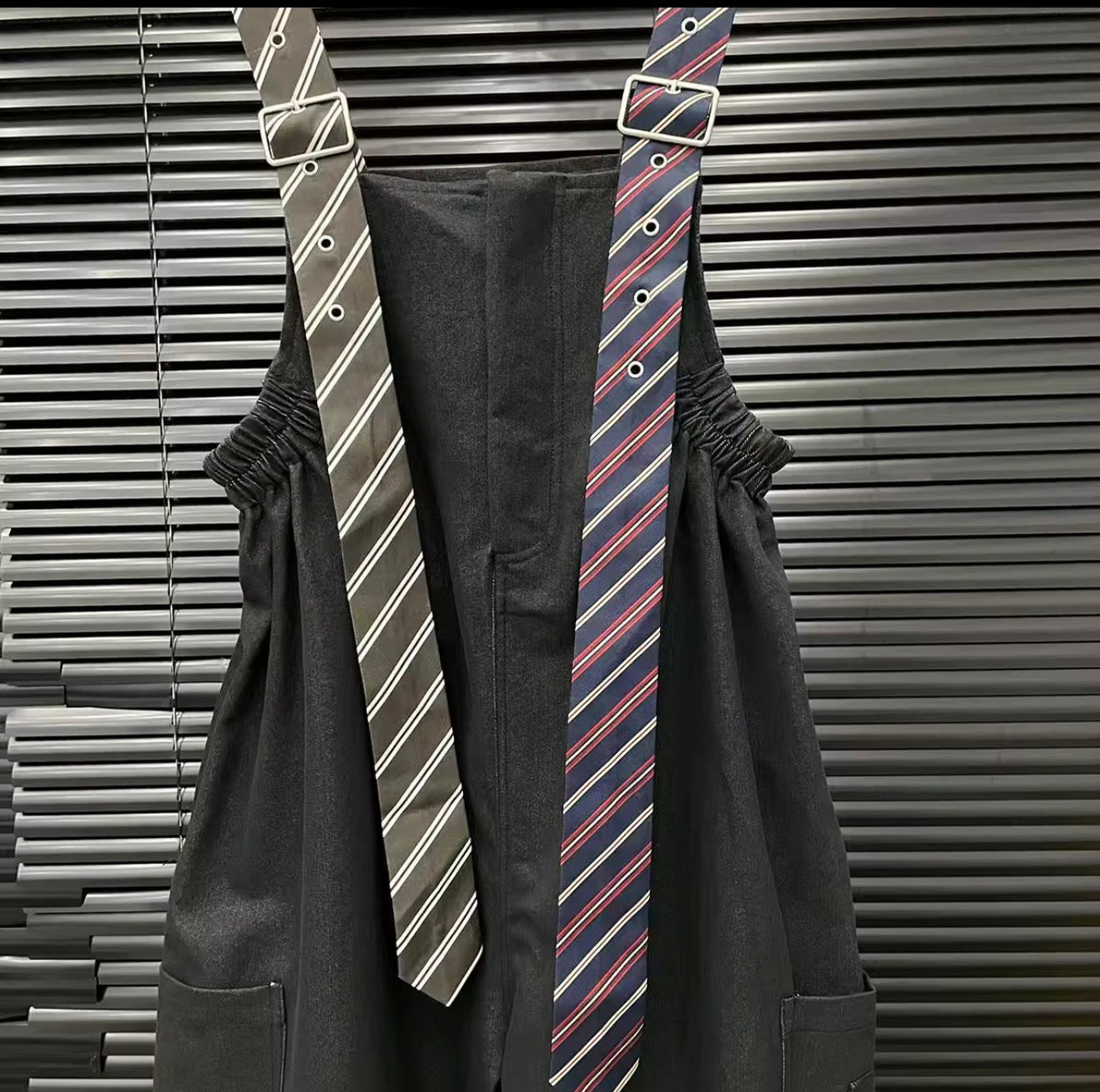 The Uptown Tie-Strap Overalls
