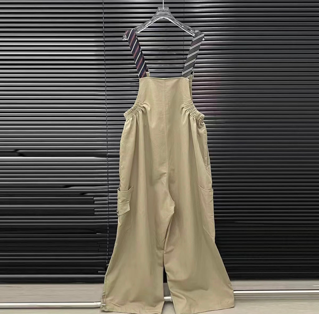 The Uptown Tie-Strap Overalls