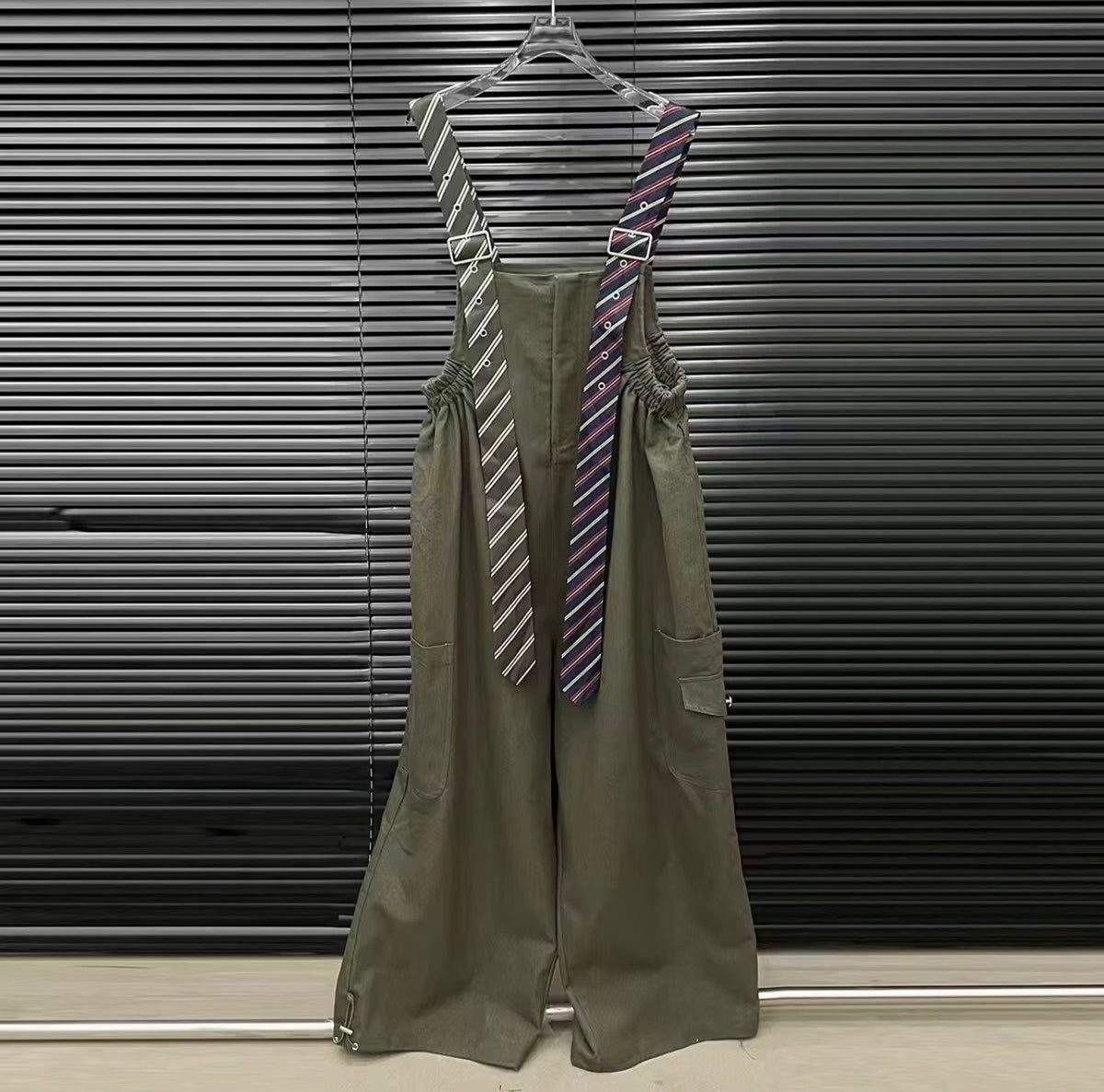 The Uptown Tie-Strap Overalls
