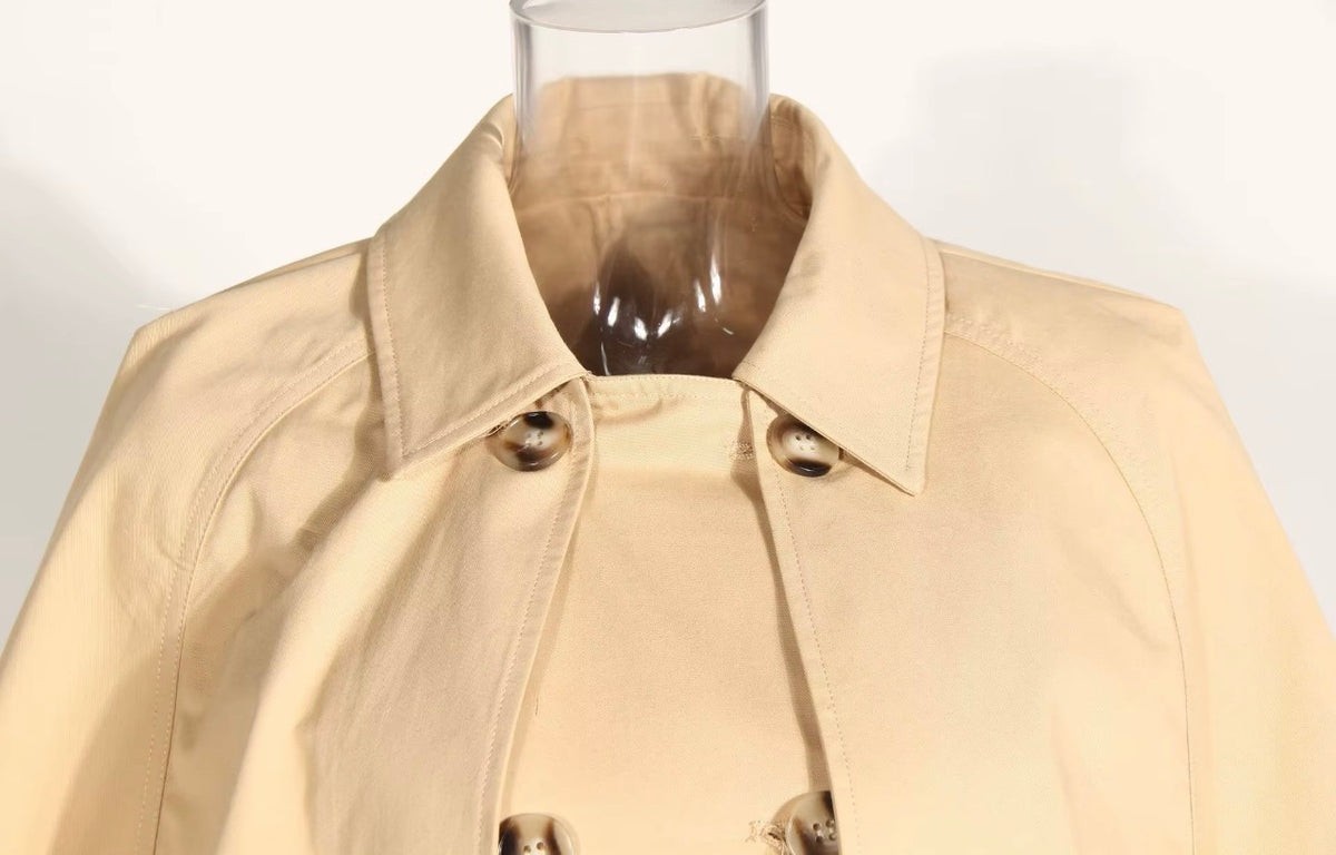 The Kensington Cape Trench Vest.