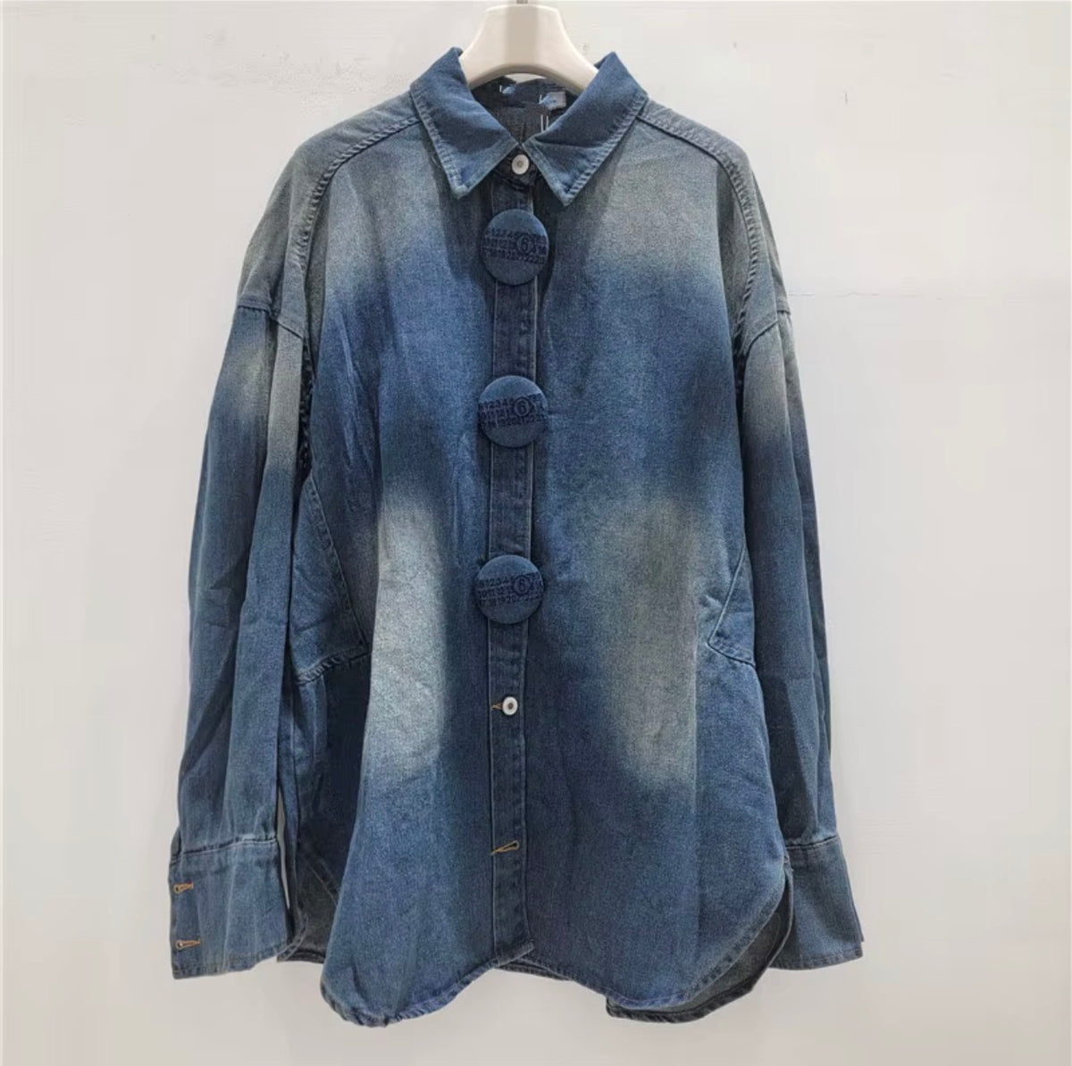 The Denim Luxe Shirt Dress.