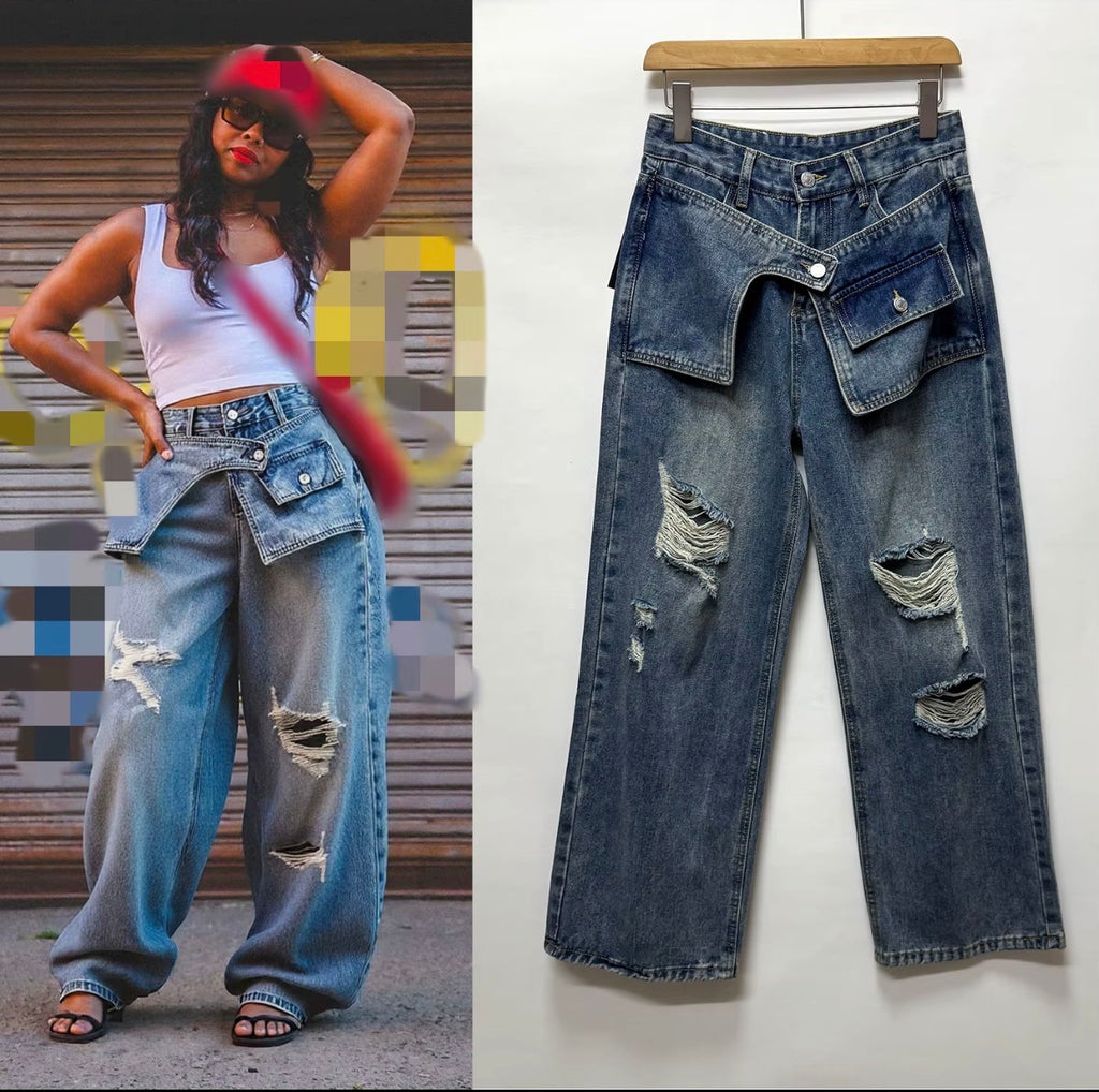 The Double Take Distressed Jeans