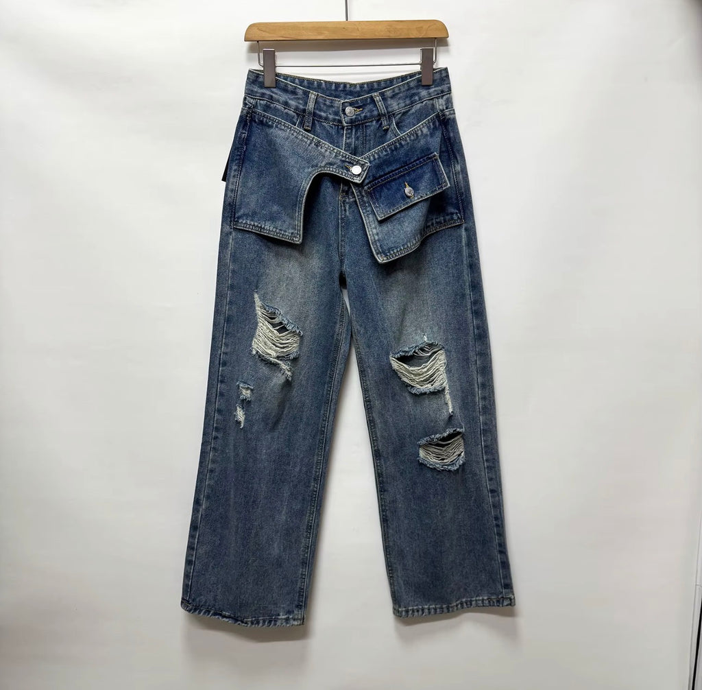 The Double Take Distressed Jeans