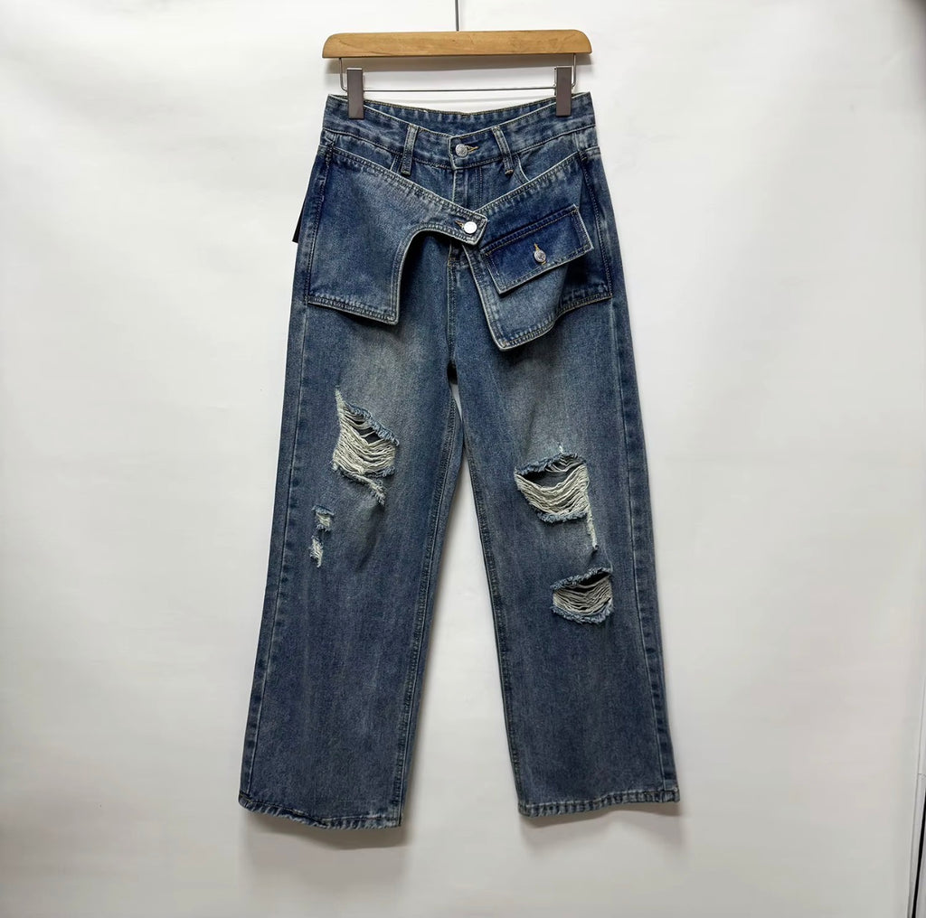 The Double Take Distressed Jeans