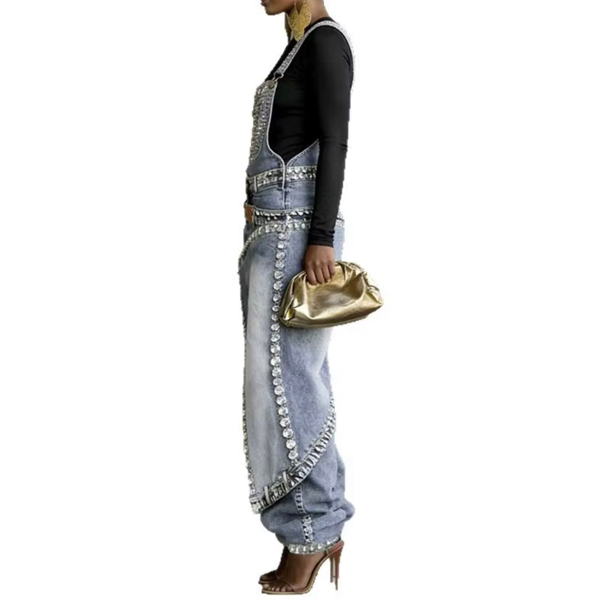 Dazzle Denim Overalls
