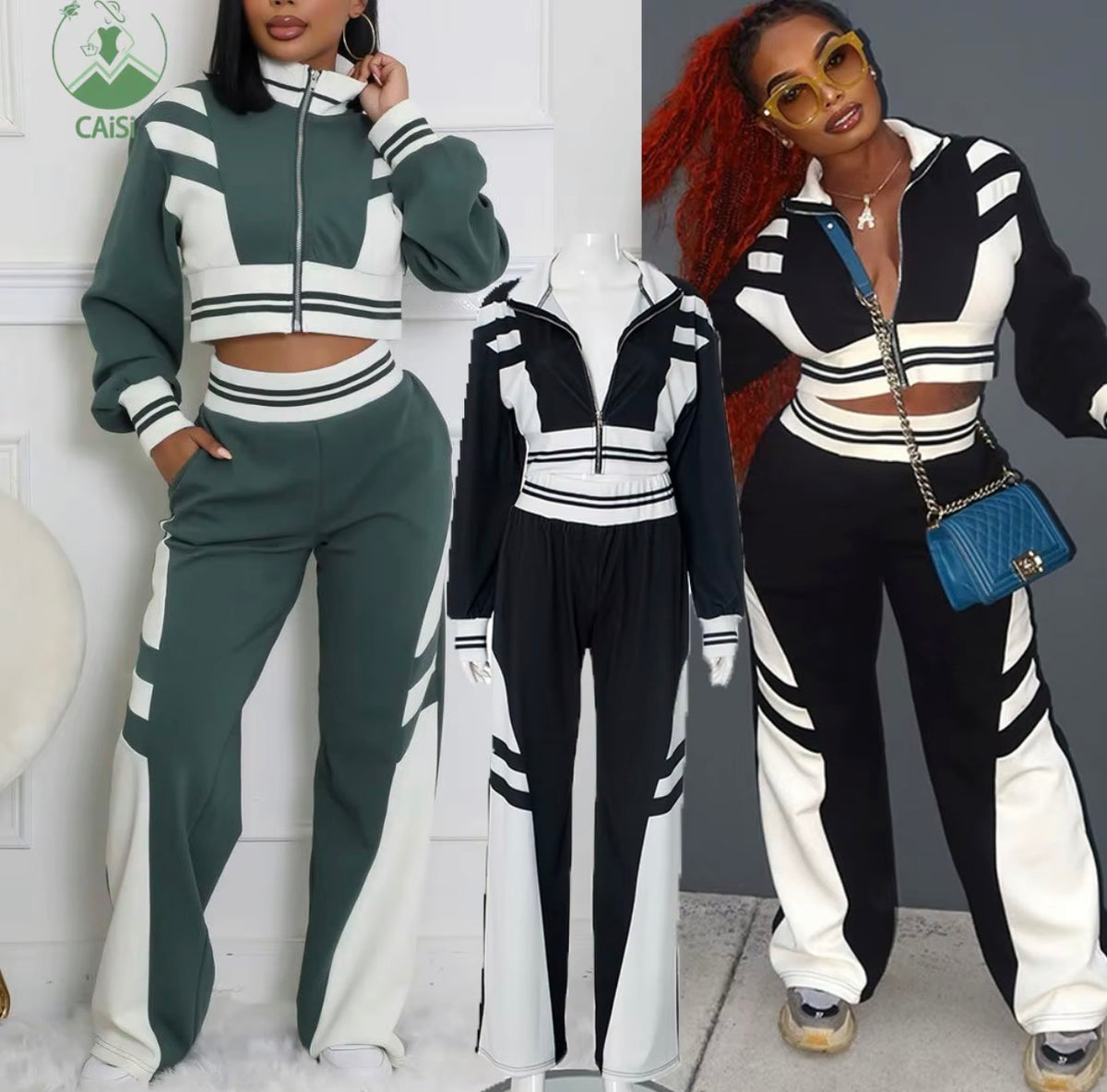 Fast Lane Luxe Tracksuit Set”