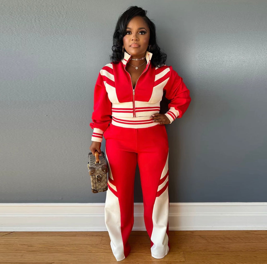 Fast Lane Luxe Tracksuit Set”