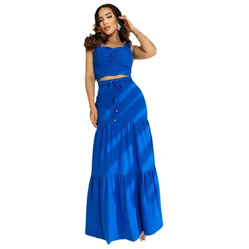 Stylish Summer Two-Piece Women's Fashion Set