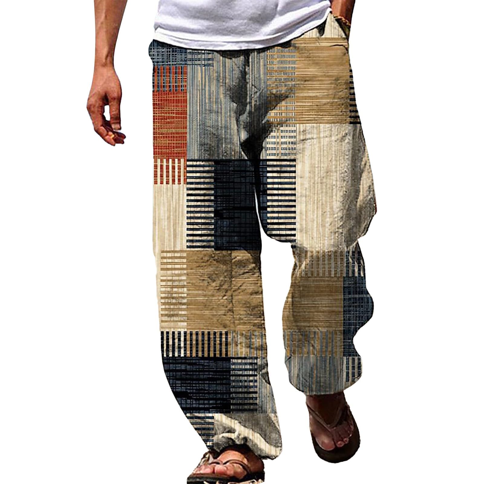 GIERIDUC Mens Multi-style Casual Pants