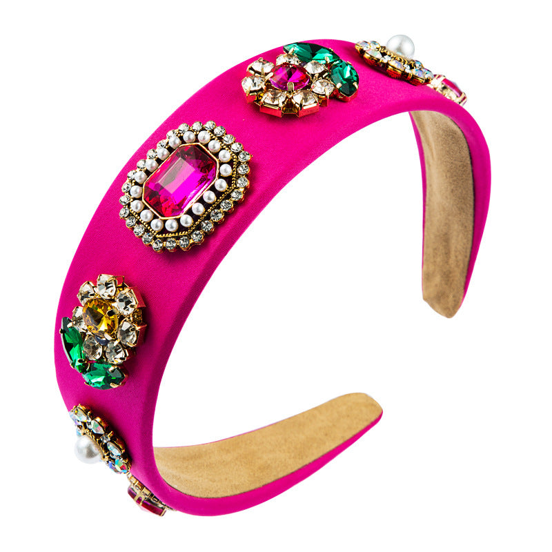 New Baroque Glamour Rhinestone Headband