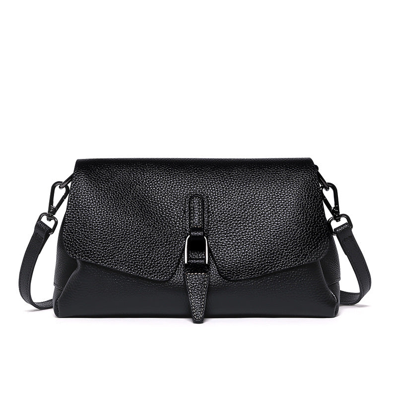 genuine leather shoulder bag