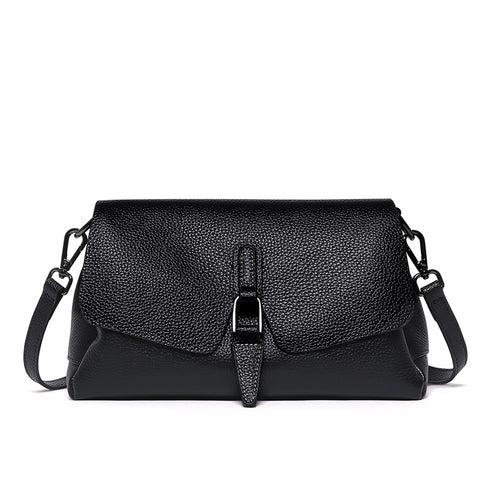 genuine leather shoulder bag