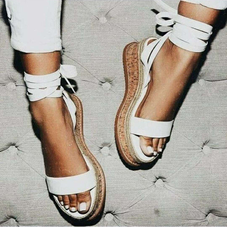 Women’s Strappy Platform Sandals( multi colors)