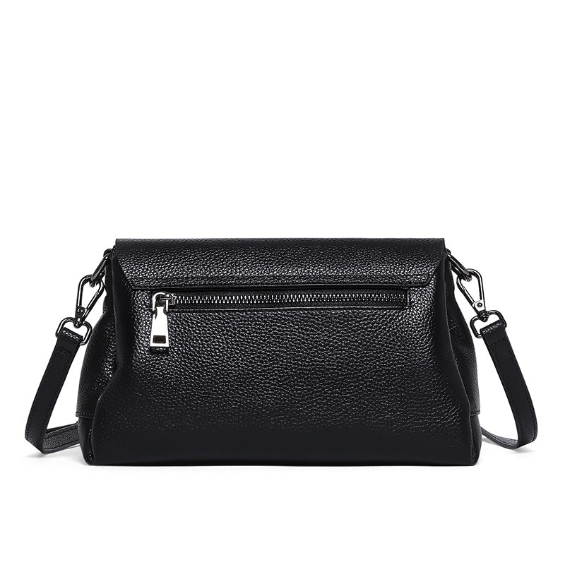 genuine leather shoulder bag
