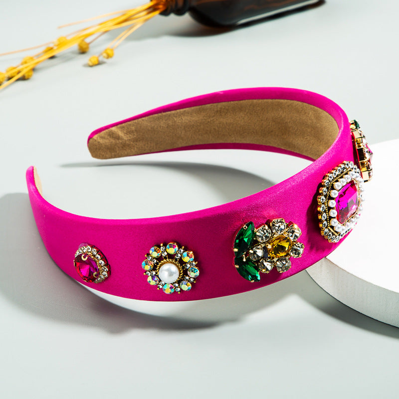 New Baroque Glamour Rhinestone Headband