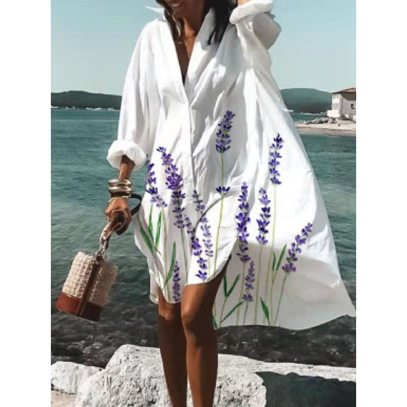 Summer Super Comfy Women's Fashion Printed Plus Size Dress